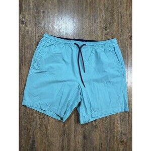 Vineyard Vines On The Go Shorts Mens M Blue Lined Hybrid 7" Inseam Pockets